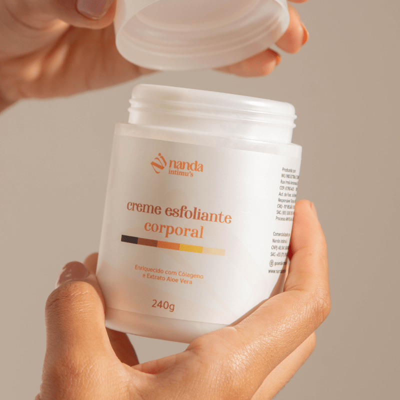 Esfoliante Clareador Corporal Nanda Intimus 240g - Nanda Intimus