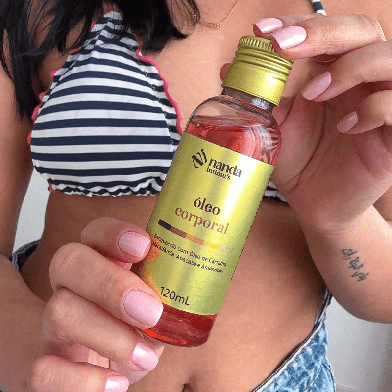 Óleo Corporal Anti - Inflamatório Nanda Intimus (120 ml) - Nanda Intimus