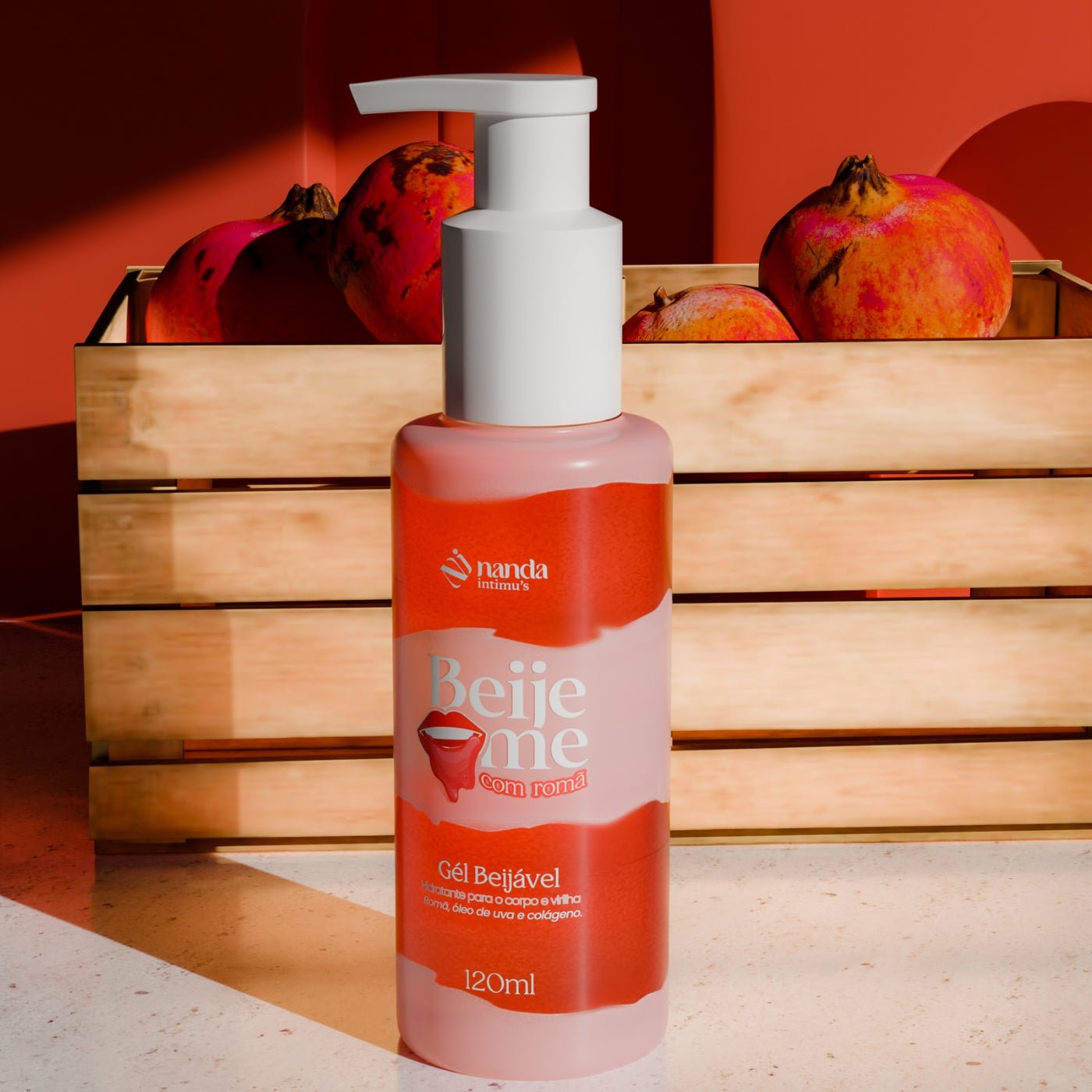 Kit com 3 Beije Me - Gel Beijável Nanda Intimus - Nanda Intimus