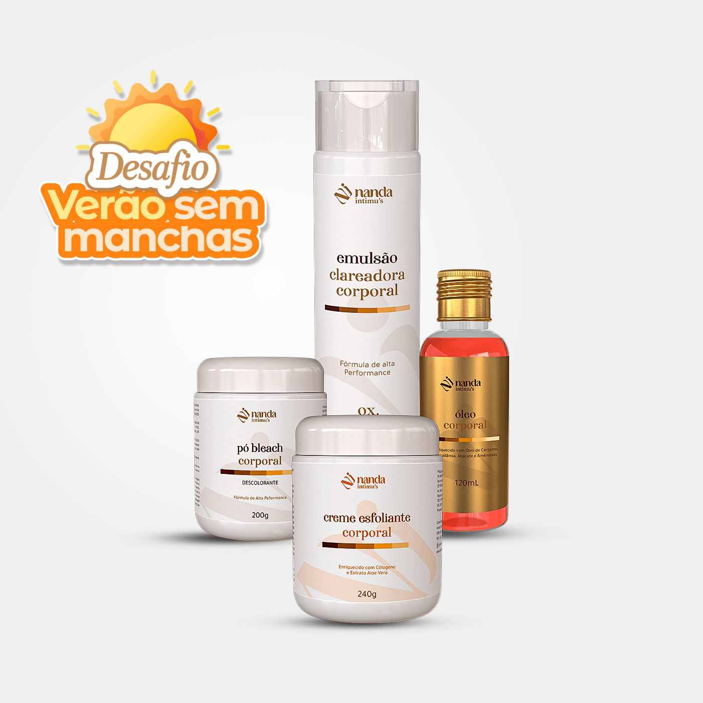 Kit Clareador de Manchas (Desafio Verão Sem Manchas)