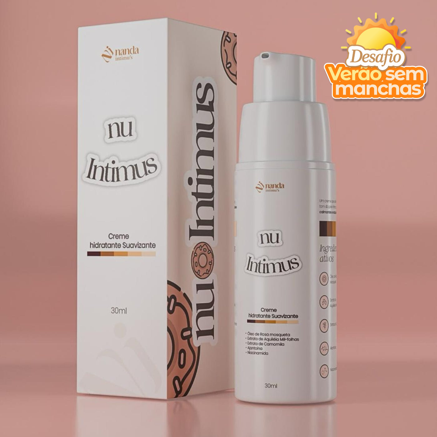 Nu Intimus Creme Clareador Anal